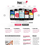 Web Hosting Web Design Template 37752