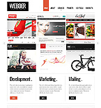 Web Hosting Web Design Template 37776