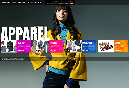 VirtueMart Main Page