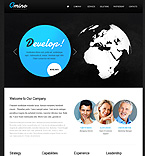 Web Hosting Web Design Template 37794