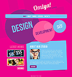 Web Hosting Web Design Template 37803