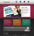 Web Hosting Web Design Template 37860