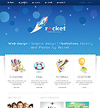 Web Hosting Web Design Template 37868