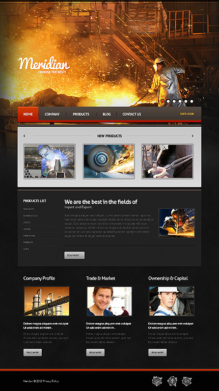 Joomla Main Page preview