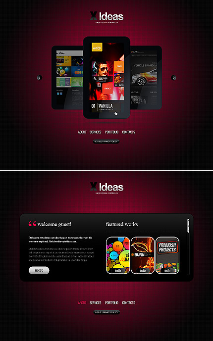 ADOBE PHOTOSHOP HOMEPAGE SCREENSHOT