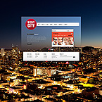 Web Hosting Web Design Template 38379