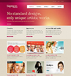 Web Hosting Web Design Template 38427