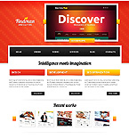 Web Hosting Web Design Template 38505