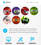 Web Hosting Web Design Template 38563