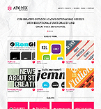 Web Hosting Web Design Template 38847