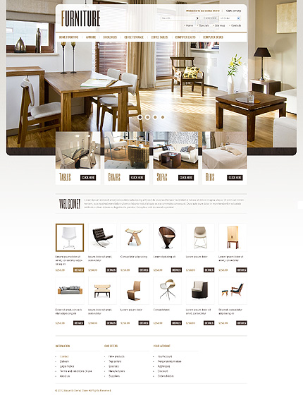 Magento Main Page  preview