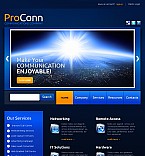 Web Hosting Web Design Template 38881