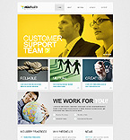 Template 39158 Responsive javascript animated