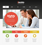 Web Hosting Web Design Template 39276