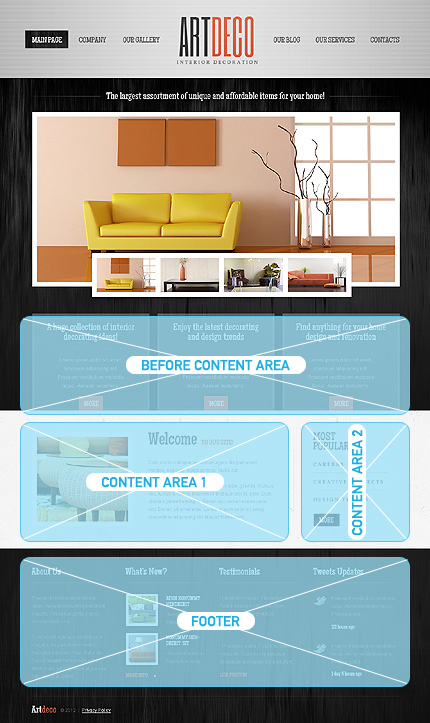 Wordpress Widgets Positions