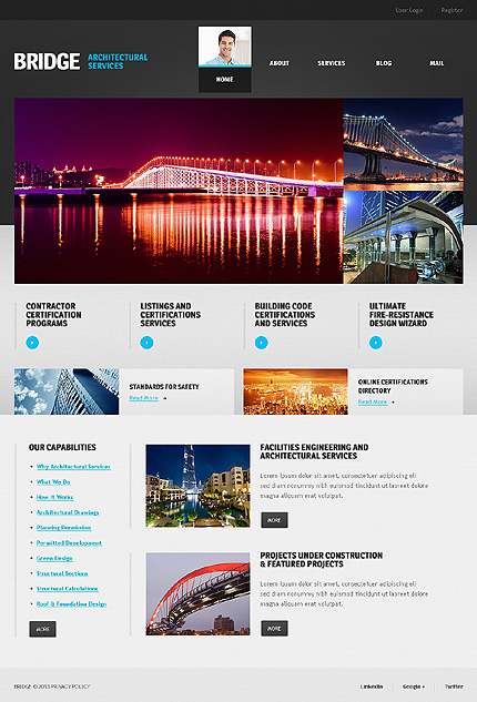 Joomla Main Page preview