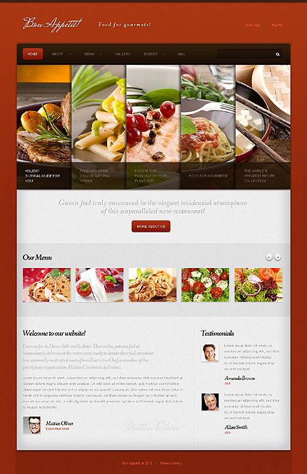 Joomla Main Page preview