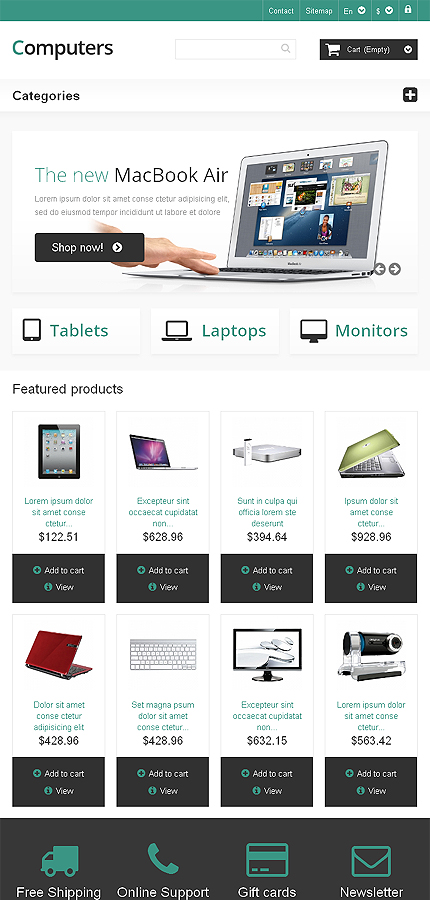 Tablet Layout 