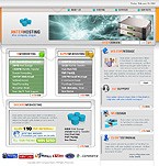 Web Hosting Web Design Template 4888