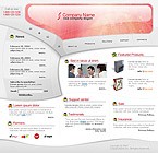 Web Hosting Web Design Template 4961