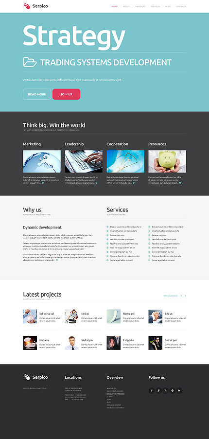 WordPress main photoshop screenshot