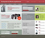 Web Hosting Web Design Template 5232