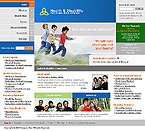 Web Hosting Web Design Template 5243
