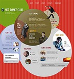 Web Hosting Web Design Template 5247