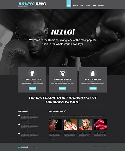  Sport Most Popular website inspirations at your coffee break? Browse for more WordPress #templates! // Regular price: $75 // Sources available: .PSD, .PHP, This theme is widgetized #Sport #Most Popular #WordPress