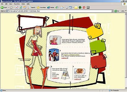 HTML HOMEPAGE SCREENSHOT