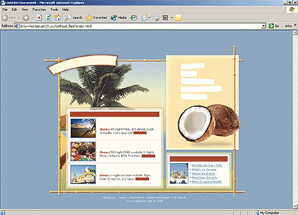 HTML HOMEPAGE SCREENSHOT