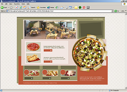 HTML HOMEPAGE SCREENSHOT