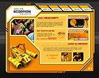 Web Hosting Web Design Template 6359