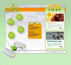 Web Hosting Web Design Template 6445