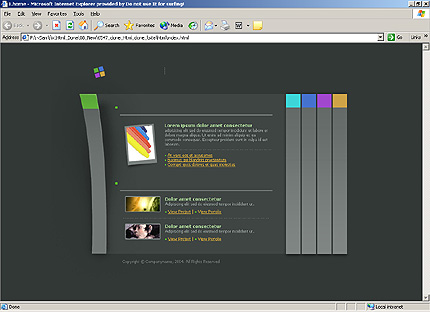 HTML HOMEPAGE SCREENSHOT