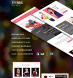Newsletter Templates template 65851 - Buy this design now for only $16