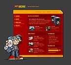 Web Hosting Web Design Template 6871
