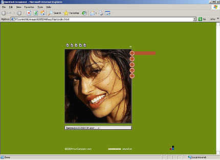 HTML HOMEPAGE SCREENSHOT