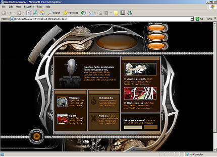 HTML HOMEPAGE SCREENSHOT