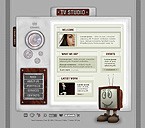 Web Hosting Web Design Template 7499