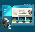 Web Hosting Web Design Template 7653
