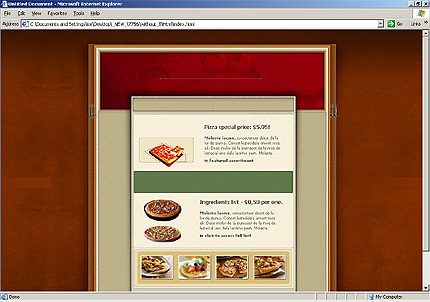 HTML HOMEPAGE SCREENSHOT