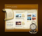 Web Hosting Web Design Template 8158