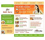 Web Hosting Web Design Template 8435