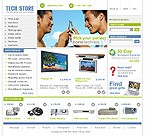 Web Hosting Web Design Template 8684