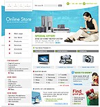 Web Hosting Web Design Template 8761