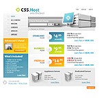 Web Hosting Web Design Template 8797