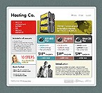 Web Hosting Web Design Template 8878