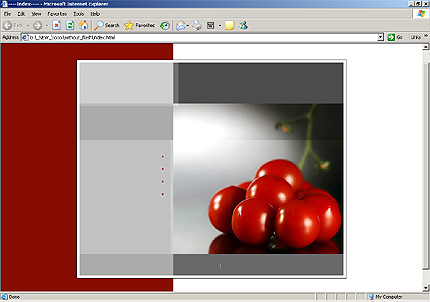 HTML HOMEPAGE SCREENSHOT