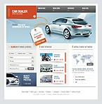 Web Hosting Web Design Template 9235